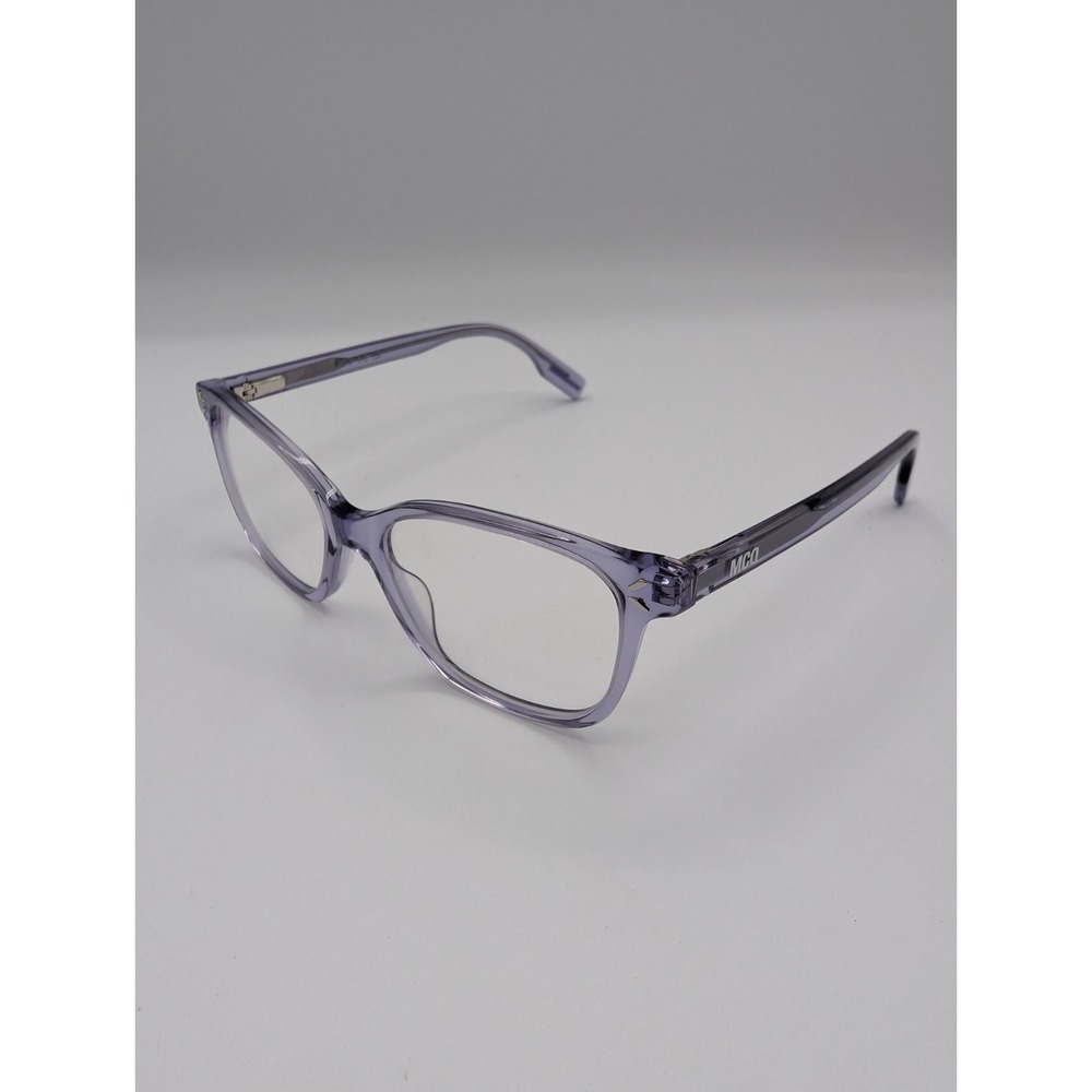 McQ Alexander McQueen MQ0378O 005 Eyeglasses Frames Purple 51-16-140 W/Case